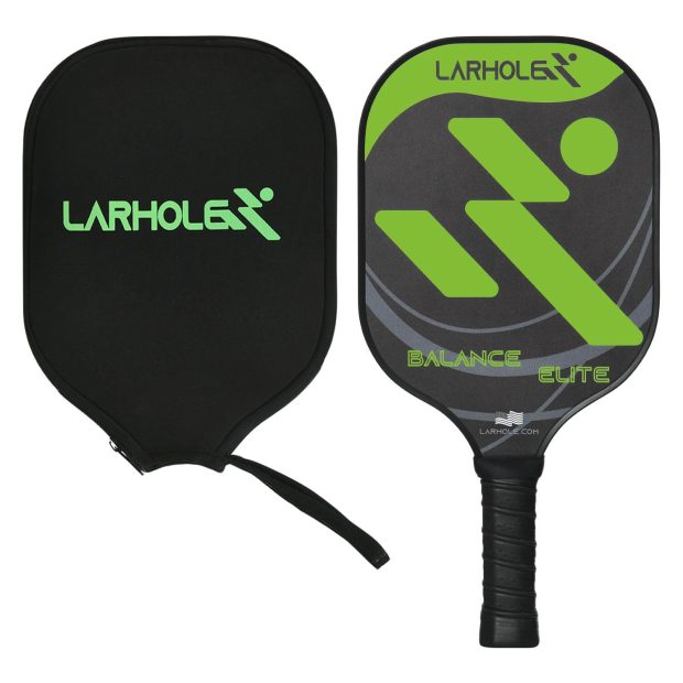 Pickleball paddle Green Balance Elite and cover